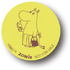 「ムーミンマーケット2023」購入ノベルティ 缶バッジ ムーミンママ（C）Moomin Characters™