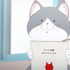 『ラーメン赤猫』第1話「非公開求人／黑猫アスレチック」先行場面カット（C）アンギャマン／集英社・ラーメン赤猫製作委員会