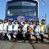 「ラブライブ！サンシャイン!!」伊豆箱根鉄道とコラボ 4月8日よりラッピング電車の運行がスタート・画像