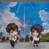 『君の名は。』の「宮水三葉」と「立花瀧」がねんどろいどに あの落書きシーンも再現・画像