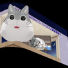 アニメ「夜は猫といっしょ」シーズン2が3月8日に配信決定！ 巨大キュルガが新宿に出現!?【#猫の日】・画像