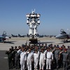 イングラムが 航空自衛隊築城基地に表敬訪問 F-2＆F-15とコラボ実現・画像