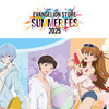 「エヴァ」レイ、アスカ、カヲルたちと夏フェス♪ グッズ登場＆等身大パネル展示も！ あみあみ秋葉原ラジオ会館店で開催・画像