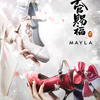 「天官賜福 貮」謝憐と花城をイメージ！ 蝶や花のモチーフを散りばめた「MAYLA」パンプスが登場・画像