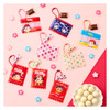 「不二家」ペコちゃんとポコちゃんのお菓子がチャーム＆ミニポーチに♪可愛さ満点の食玩が登場・画像