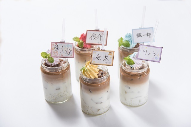 誰を選ぶ？名札タグ付きタピオカミルク★ネームタグ付き★全5種
