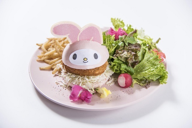 「俺の作ったマイメロバー ガ！可愛いだろ 愛いだろ？」祐のグラタンコロッケバーガー