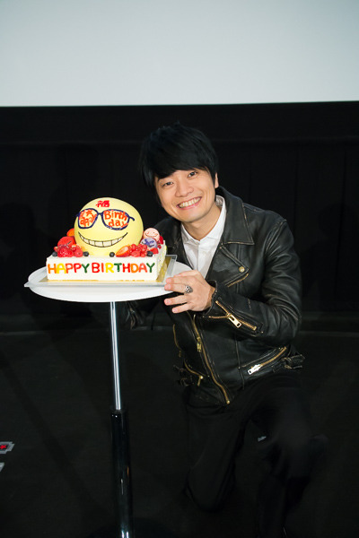 殺せんせー役・福山潤のバースデーサプライズも 『劇場版「暗殺教室」365日の時間』舞台挨拶