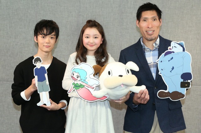 下田翔大、谷花音、篠原信一