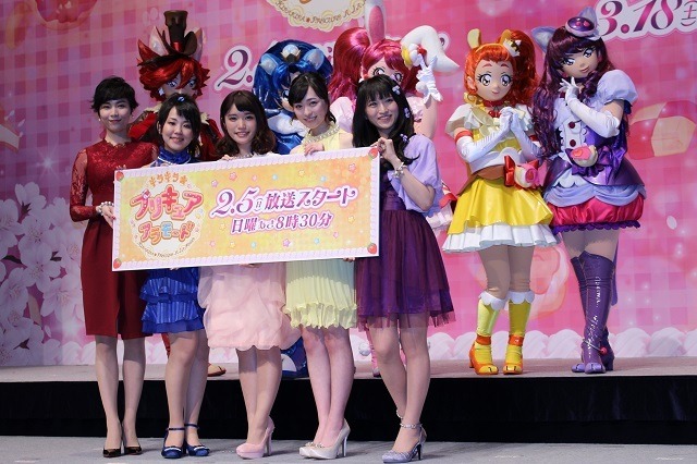 新キャスト勢揃い！ 「キラキラ☆プリキュアアラモード」「映画プリキュア」合同記者会見