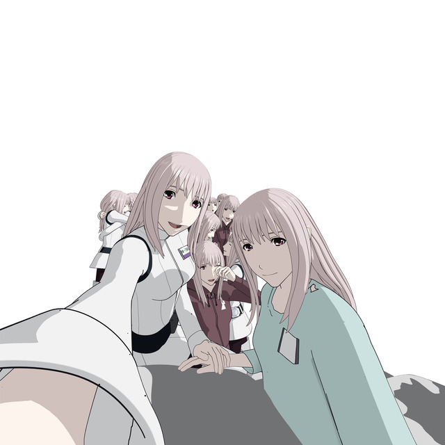 従来のソフトウェアでレンダリングした未加工の画像（c）弐瓶勉・講談社/東亜重工動画制作局