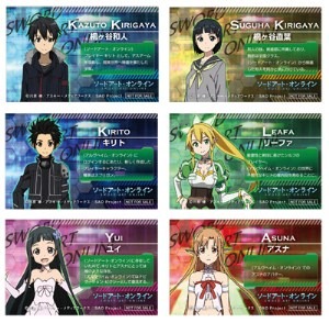 特典ステッカー(C)川原 礫/アスキー･メディアワークス/SAO Project