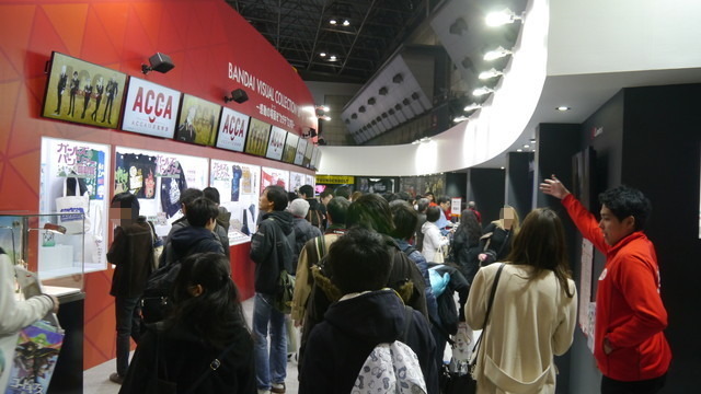 「ガンダム」「ガルパン」など人気作だらけのバンダイナムコブースは常に活況！