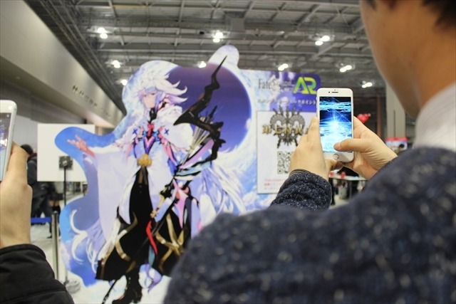 あのサーヴァントを召喚！Fate/GO ARスタンプラリーを体験【AJ2017】