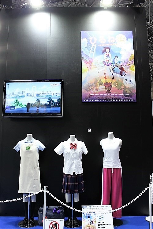 「銀魂」や「ひるね姫」の衣装も 豪華展示物満載なワーナーブース【AJ2017】