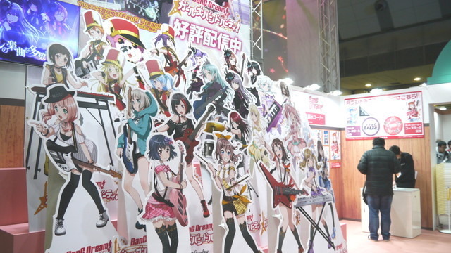 楽器に衣装、ステージも！ ブシロードブースは「バンドリ！」一色だった【AJ02017】