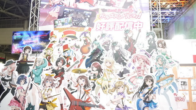 楽器に衣装、ステージも！ ブシロードブースは「バンドリ！」一色だった【AJ02017】