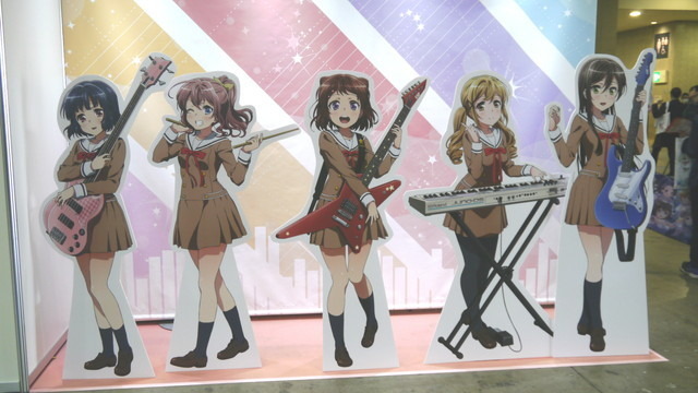 楽器に衣装、ステージも！ ブシロードブースは「バンドリ！」一色だった【AJ02017】