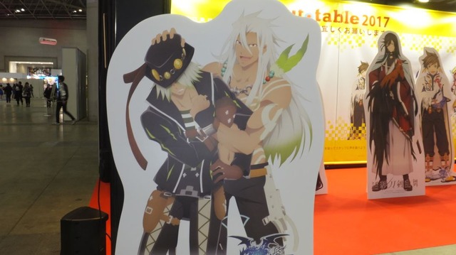 「活撃 刀剣乱舞」のPOPスタンドがズラリ！グッズ販売も盛況なufotableブース【AJ2017】