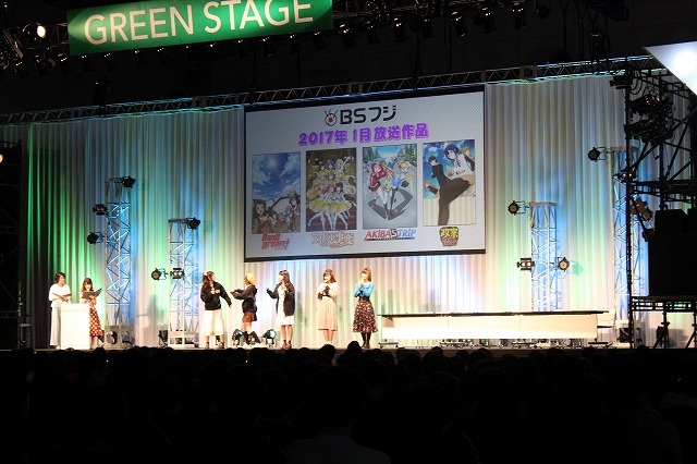 BSフジの新アニメ枠「アニメギルド」発表 参加作品のキャスト集結【AJ2017】