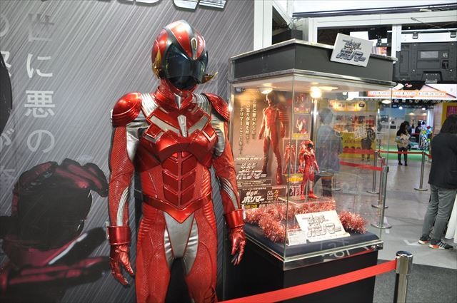 タツノコプロブース 実写からアニメまで55年の歴史を感じさせる作品群【AJ2017】