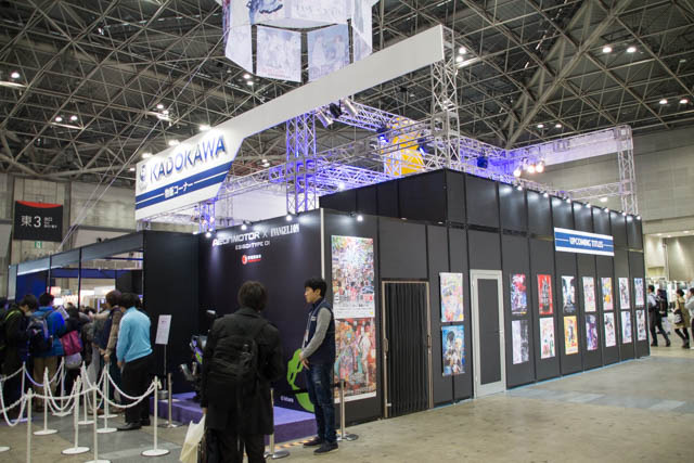 KADOKAWAブース 物販コーナーに長蛇の列 全124作品のサイン本も【AJ2017】