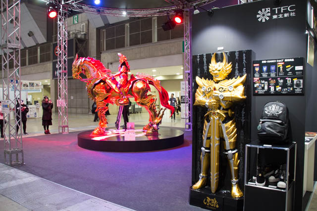 牙狼ブース 実寸大で光り輝く「轟天」が顕現！【AJ2017】