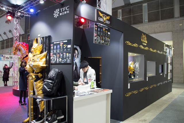 牙狼ブース 実寸大で光り輝く「轟天」が顕現！【AJ2017】