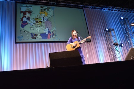 「リトルウィッチアカデミア」潘めぐみらキャスト陣が第1クールを振り返り【AJ2017レポート】