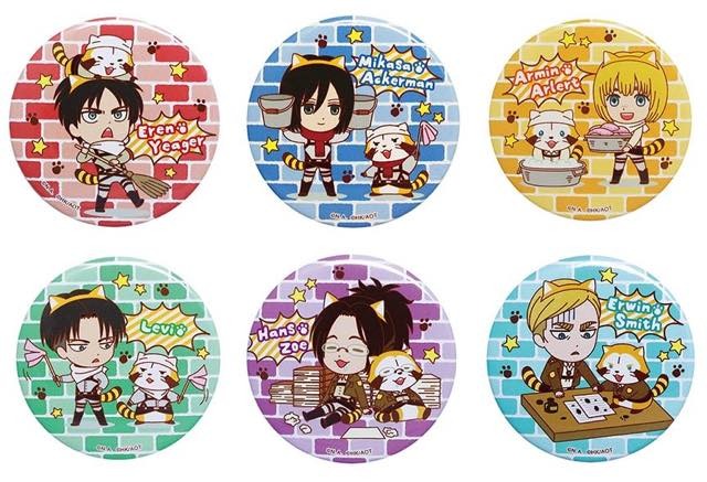 「ラスカル」と「進撃の巨人」コラボ第2弾 コンセプトは“おそうじ兵団”