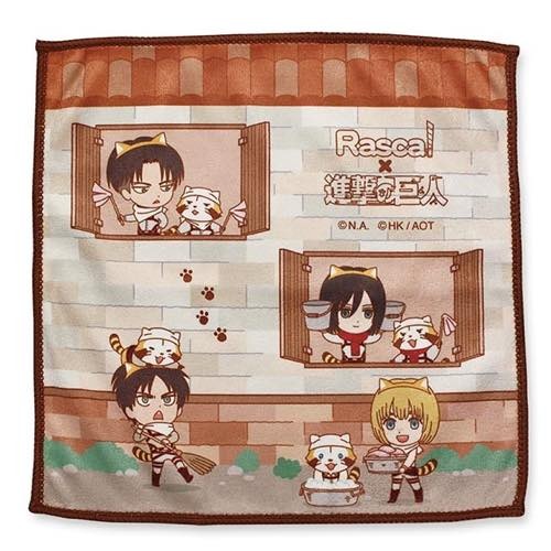 「ラスカル」と「進撃の巨人」コラボ第2弾 コンセプトは“おそうじ兵団”