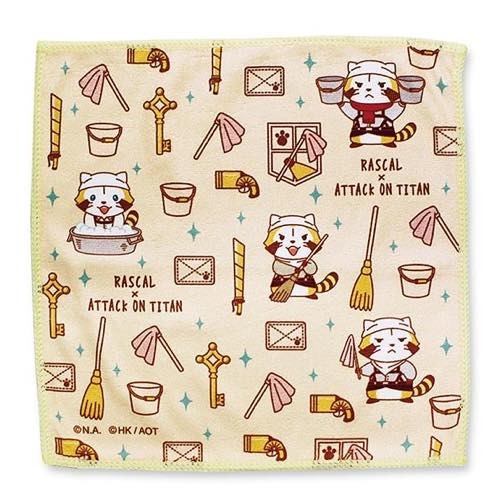 「ラスカル」と「進撃の巨人」コラボ第2弾 コンセプトは“おそうじ兵団”