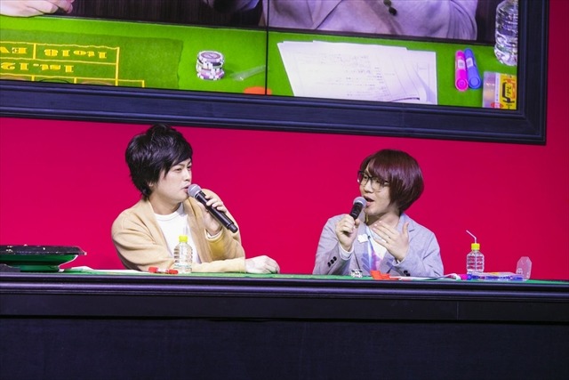 「サンリオ男子」AJステージに大須賀純＆花倉洸幸が登壇 カジノでお題を決めてトークを展開 【AJ2017】