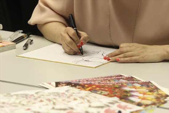 「名探偵コナン」青山剛昌×「ちはやふる」末次由紀 対談 世界で1枚のイラストを即興合作