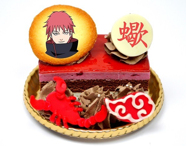 「サソリの“お前もオレのコレクションになるか？”ケーキ」