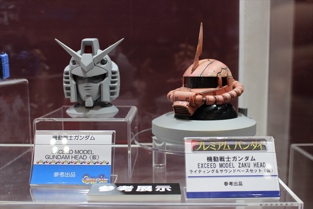 「ガンダム」「スター・ウォーズ」フィギュアやプラモがずらりと並ぶバンダイブース【おもちゃショー2017】