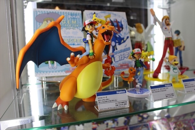 かめはめ波をVRで撃つ！「ポケモン」や「ワンピース」フィギュアも満載 メガハウスブース【おもちゃショー2017】