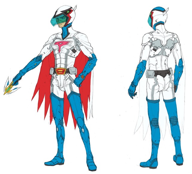 「Infini-T Force」ワールドプレミア上映が決定 ガッチャマンら4大ヒーローのキャラデザも公開