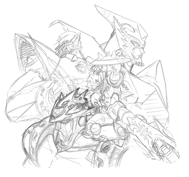 大張正己イメージアート「ミラクルロボットフォース」（c）1976 雁屋哲・エイケン（c）ワコープロ（c）NIPPON ANIMATION CO., LTD.