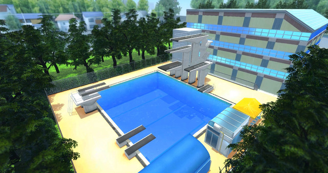 「DIVE!!」がスマートフォン用VRアプリに 主人公・坂井知季と高飛び込みを仮想体験