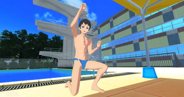 「DIVE!!」がスマートフォン用VRアプリに 主人公・坂井知季と高飛び込みを仮想体験