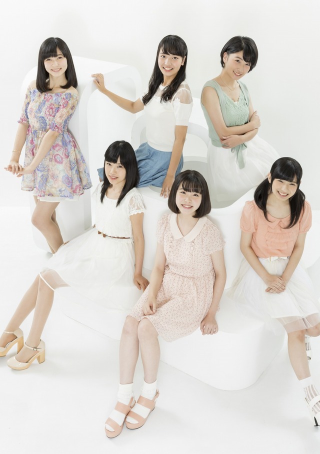 NOW ON AIR（上段左から、飯野美紗子・神戸光歩・田中有紀/下段左下から、鈴木陽斗実・岩淵桃音・片平美那）