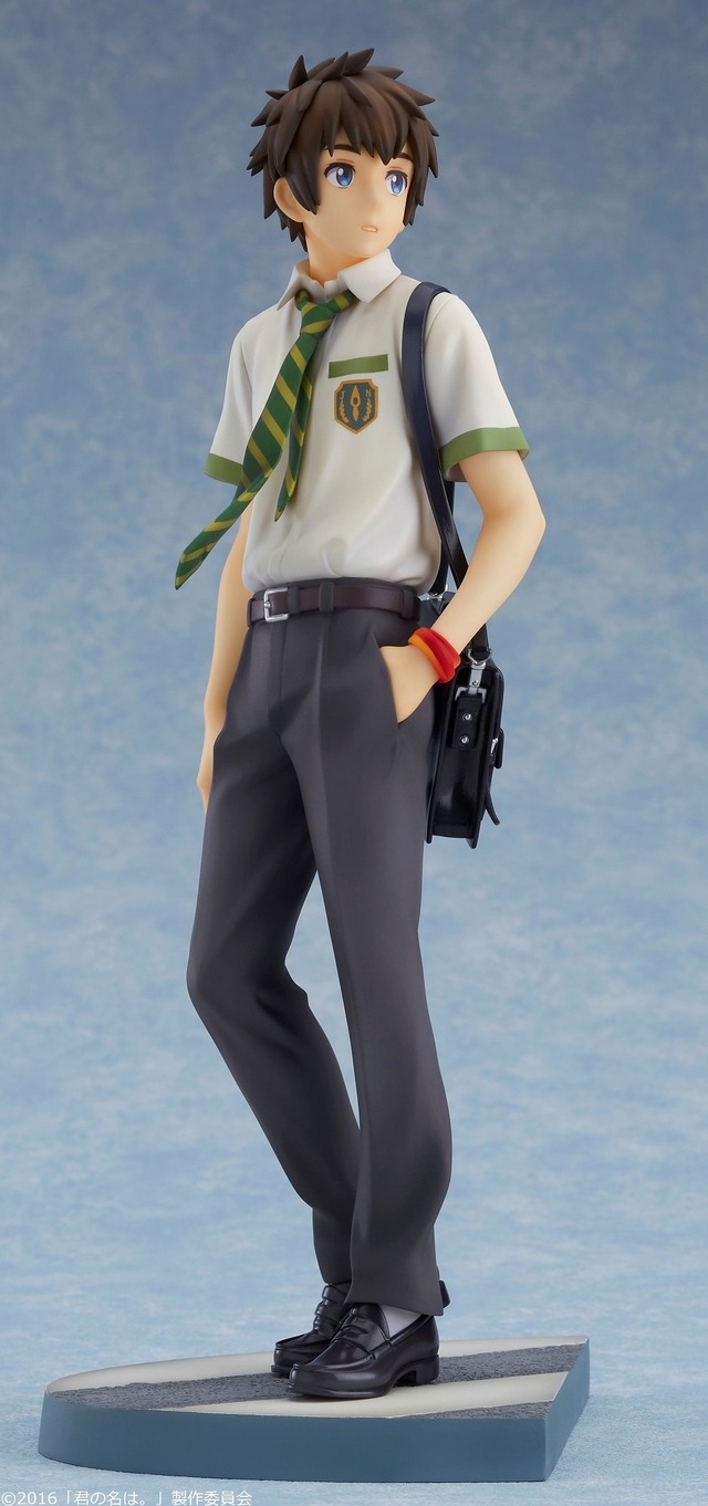 「君の名は。」瀧&三葉の1／8スケールフィギュアが登場 キービジュアルを完全再現