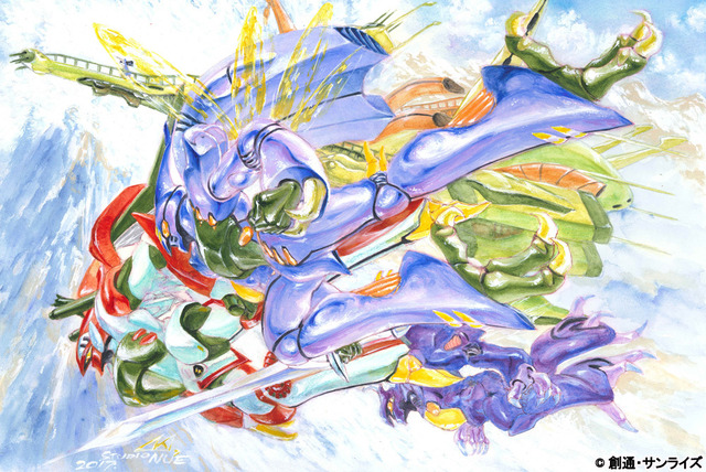 『聖戦士ダンバイン』Blu-ray BOX 「宮武一貴イラスト制作記録映像」のダイジェストPVが公開