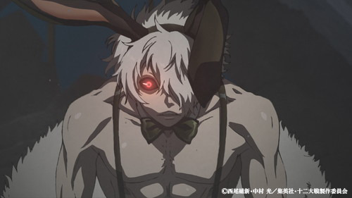(C)西尾維新・中村 光／集英社・十二大戦製作委員会