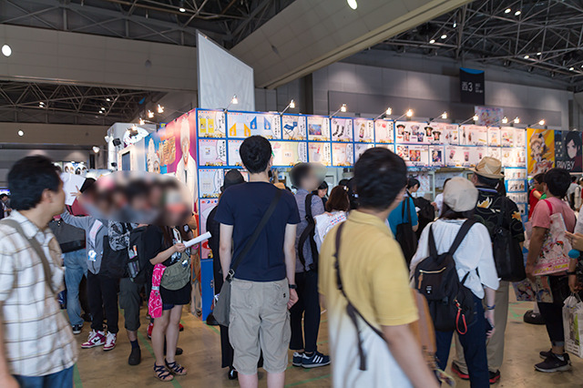 「ポプテピ」や「アカギ」など濃いめの作品が並んだ竹書房ブース【コミケ92】