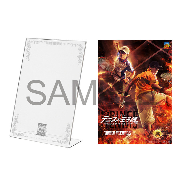 「テニスの王子様」タワレコ渋谷でコラボカフェ開催 アニメとミュージカルが共演