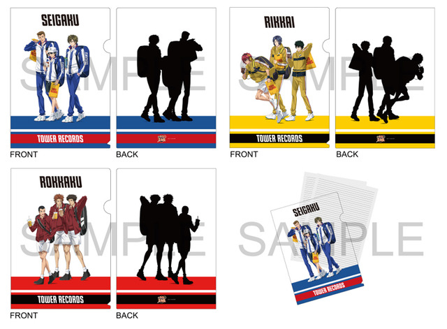 「テニスの王子様」タワレコ渋谷でコラボカフェ開催 アニメとミュージカルが共演