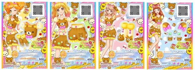 「アイカツスターズ！」に「リラックマ」コラボドレスが登場 グッズ化も