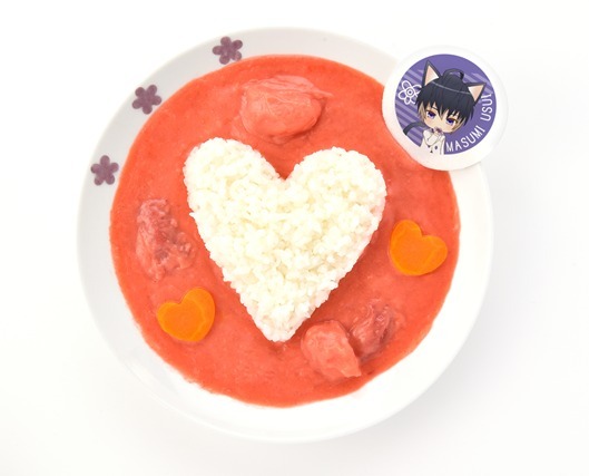 「“はぁ……好き。”監督に捧ぐ真澄の恋心たっぷりカレー」（c）Liber Entertainment Inc. All Rights Reserved